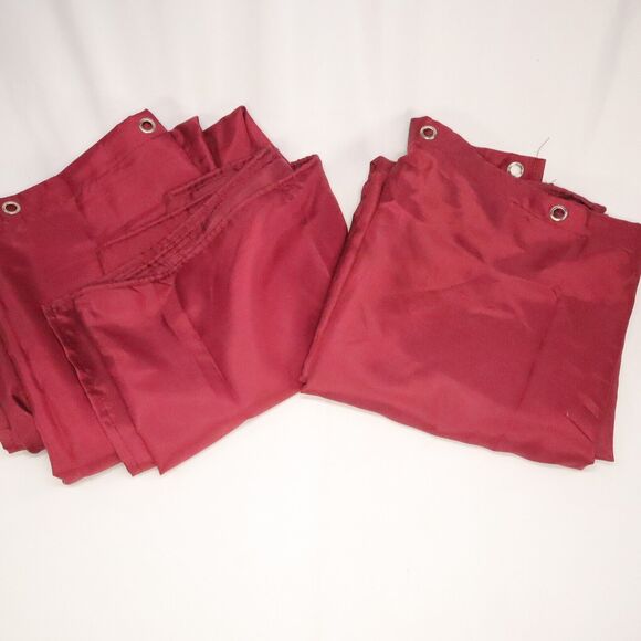 Biscayne Bay Burgundy Shower Curtain NEW - Picture 5 of 7